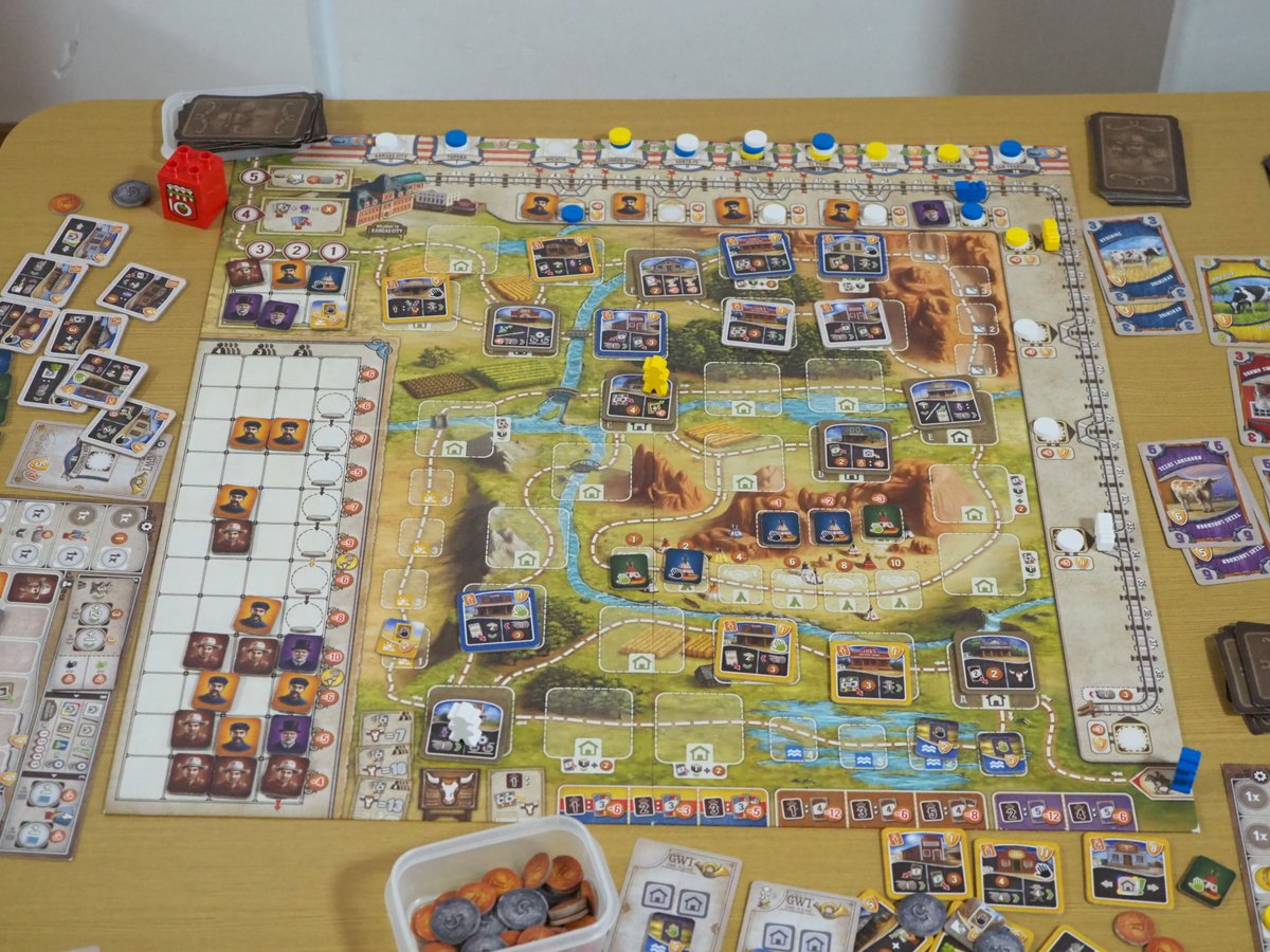 matz_jon's tweet image. ゲーム終了っ！だんだんヘタクソになってる説っ！
#ボードゲーム　#GWT