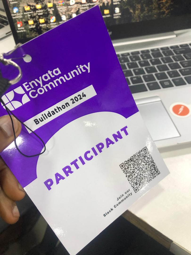Abioye Olajide Abdullateef (@olajideabioye) on Twitter photo It's Demo Day at the @Enyata Community Buildathon 2024! 🚀 We've built an awesome solution, and I can’t wait to showcase it. 
Exciting times ahead! 🙌 #EnyataBuildathon2024 #DemoDay #Innovation #TechCommunity #Buildathon It's Demo Day at the @Enyata Community Buildathon 2024! 🚀 We've built an awesome solution, and I can’t wait to showcase it. 
Exciting times ahead! 🙌 #EnyataBuildathon2024 #DemoDay #Innovation #TechCommunity #Buildathon