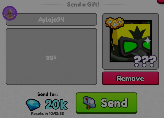 The winner is....@AylaWhitlock7 !!!
Thank you for following all steps and i hope ur happy!
GG! 

(In my bio u can check when theres another giveaway)