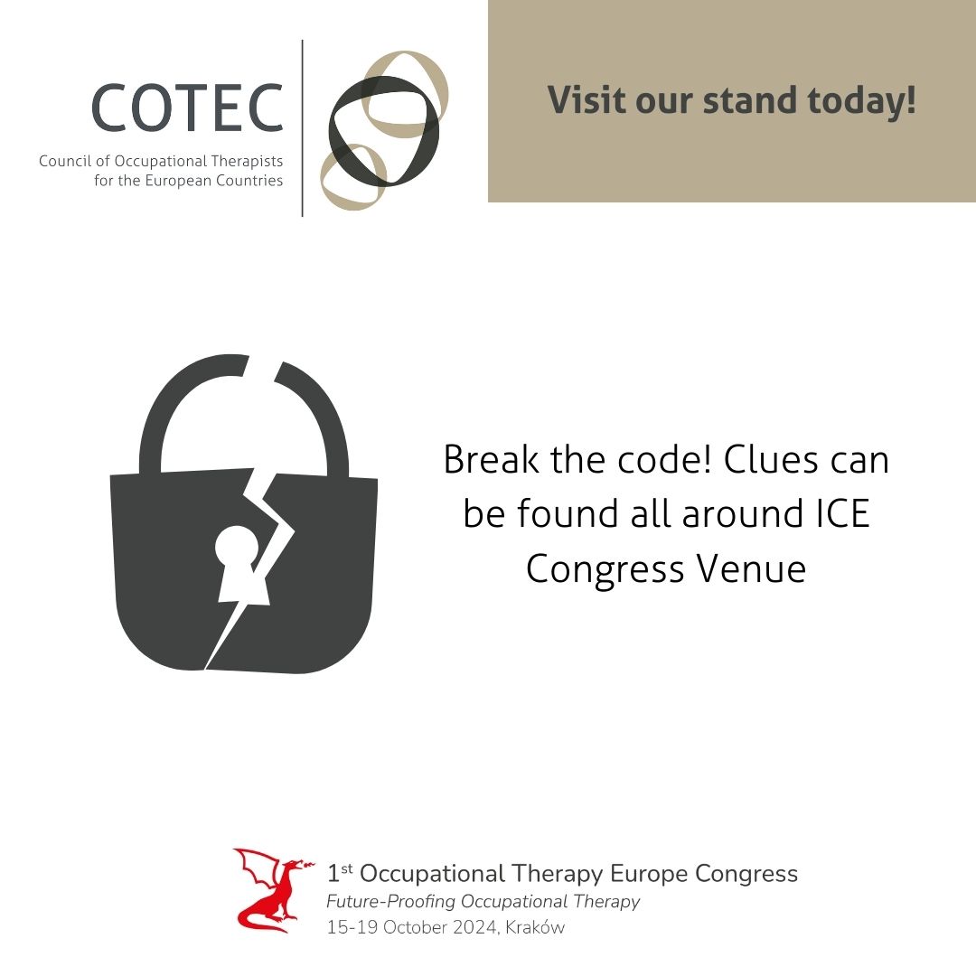 🔐✨ Game On at the COTEC Stand! ✨🔐

Get ready for some fun today! We’re hosting an exciting game where you can break the code to unlock the padlock! 🗝️💥

Follow the clues hidden throughout the ICE Congress Venue to crack the code and win awesome merch packs! 🎁🙌