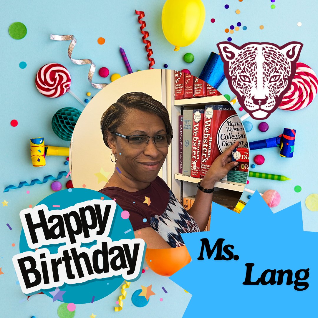 Happy Birthday Ms. Lang! We hope you have wonderful day! Thank you for sharing your joyful laughter with us!