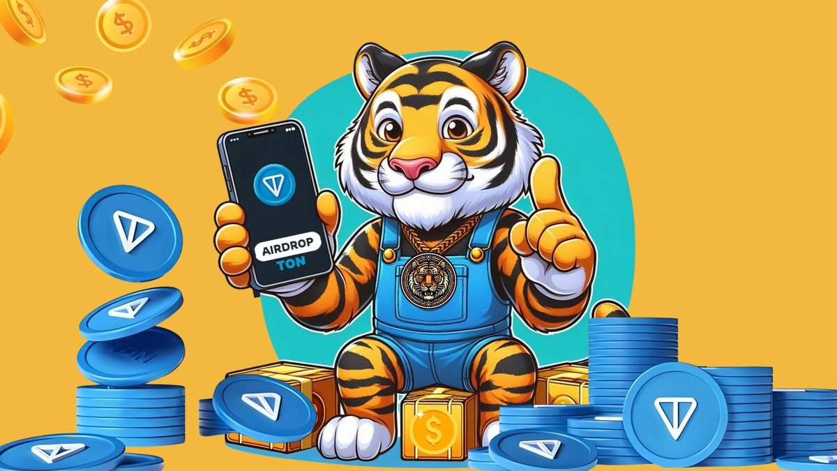 tigercoin_'s tweet photo. 🐅 Tiger Coin is roaring onto the TON blockchain! Get ready for the launch of this brand-new token $TGRC. 🚀 #TigerCoin #Airdrop#TON 

🔃 Retweet 
➡️ Repost https://t.co/qucAIm8gR3