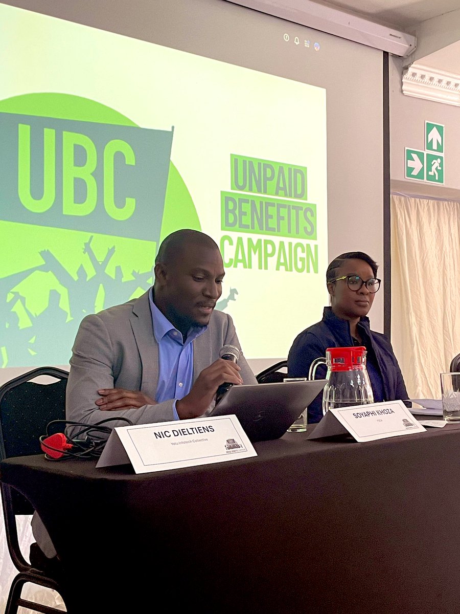 UBCampaign's tweet photo. Soyaphi Khoza is speaking on behalf of @fscasouthafrica about the work and campaigns the Financial Sector Conduct Authority is doing to address the Unpaid Benefits issue. https://t.co/OihZksKSvD