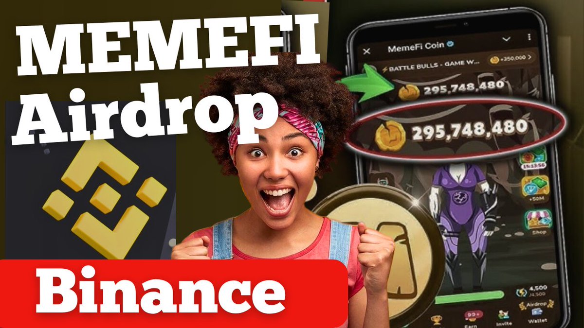 Cryptodrills96's tweet photo. $MEMEFI AIRDROP 🔥🔥🔥

Official campaign begins on #Binance exchange, everything is happening so fast now.. 

Here are the things you need to do to be eligible for the airdrop __

https://t.co/6cv2KhzYTE
https://t.co/6cv2KhzYTE

Like &amp; Repost ❣️

#memefi #memefiairdrop #binance https://t.co/fTZlDZma9E