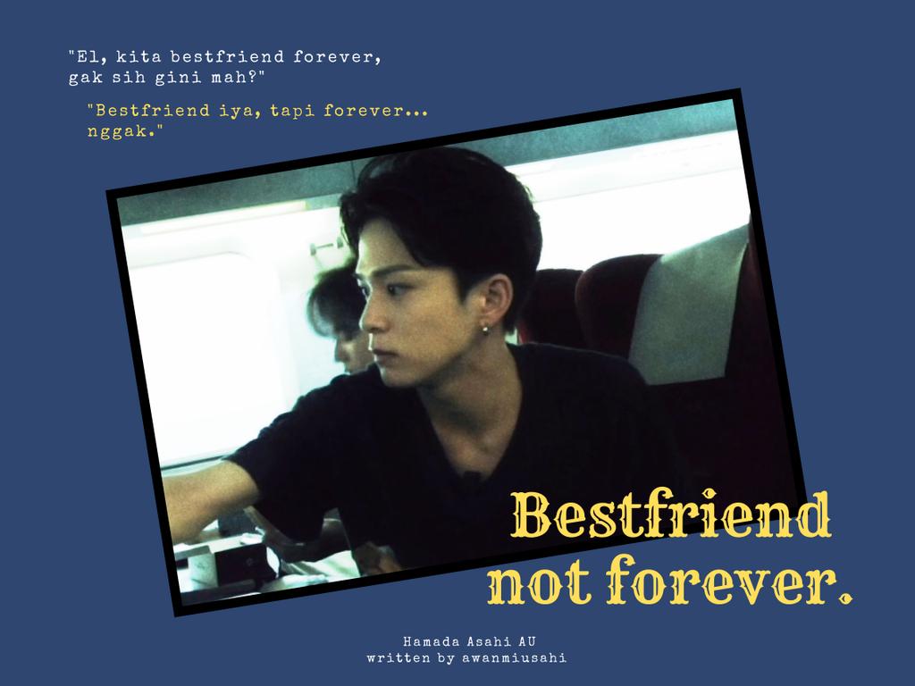 awanmiusahi's tweet photo. Bestfriend not forever. 
——

Hamada asahi local au.
Awanmiusahi, 2024. https://t.co/eefQDxqYTk