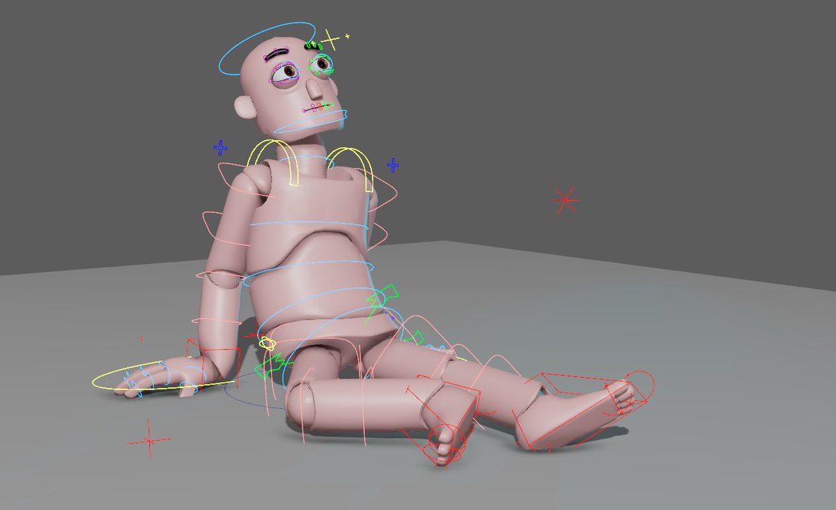 I wonder how many hours I spend, a year, staring at curves and polygons? 

#gamedev #makinggames #animation #3danimation #mayaautodesk #maya #blender