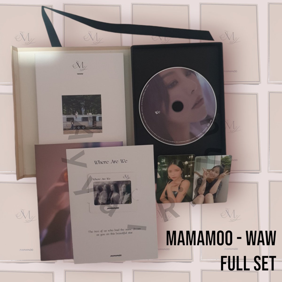 rachelusman's tweet photo. Edisi pensi.

WTS Album Mamamoo - WAW Full Set Unsealed

CD : Wheein
PC : Solar

#albummamamoo #solar #mamamoo #jualalbum #albumkpop #unsealed #moonbyul #hwasa #wheein #mamamoowaw #wherearewe #zonauang #jualan #pensi #fans #moomoo https://t.co/CRBGi1HgPP