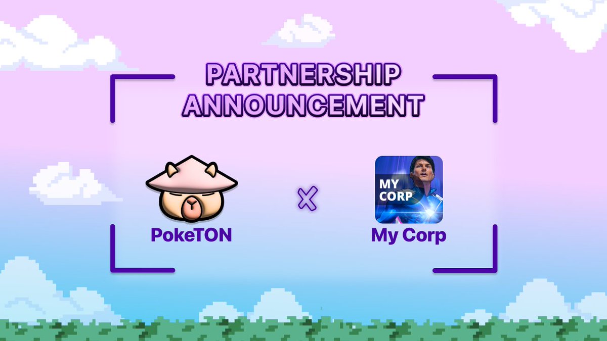 PoketonOrg's tweet photo. 💰 We’re thrilled to announce our new partnership with @mycorpbot 💰

My Corp is a web3 game for Telegram based on the Ton blockchain. In this game, you are the head of a new high-tech company. You start from the very bottom. Develop your startup, increase profits, and you will reach unprecedented heights.

💎 Join My Corp: https://t.co/hxNsrLA4GL