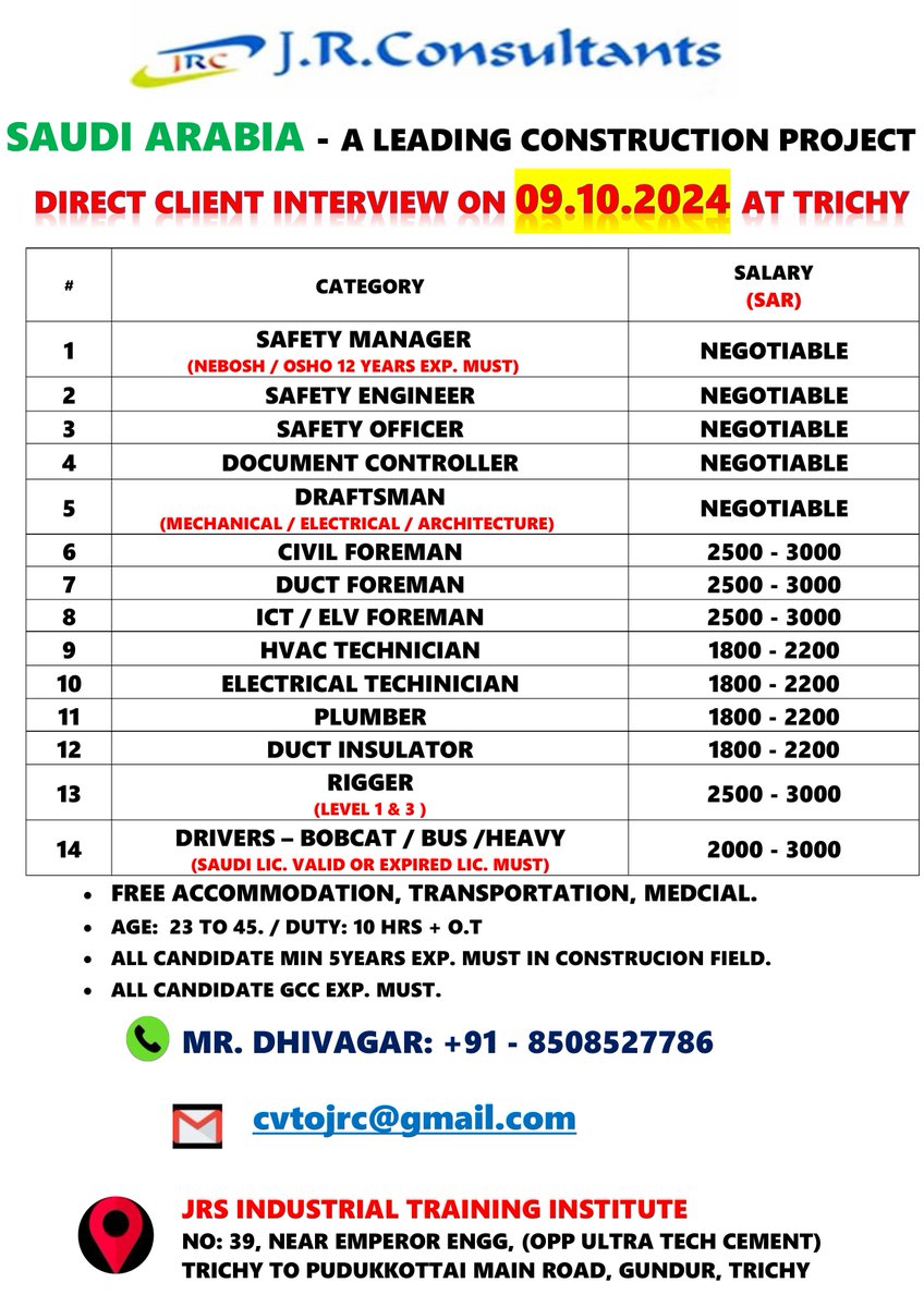 JRCTRICHY's tweet photo. #JobSeekersSA https://t.co/yyXHyv72PF