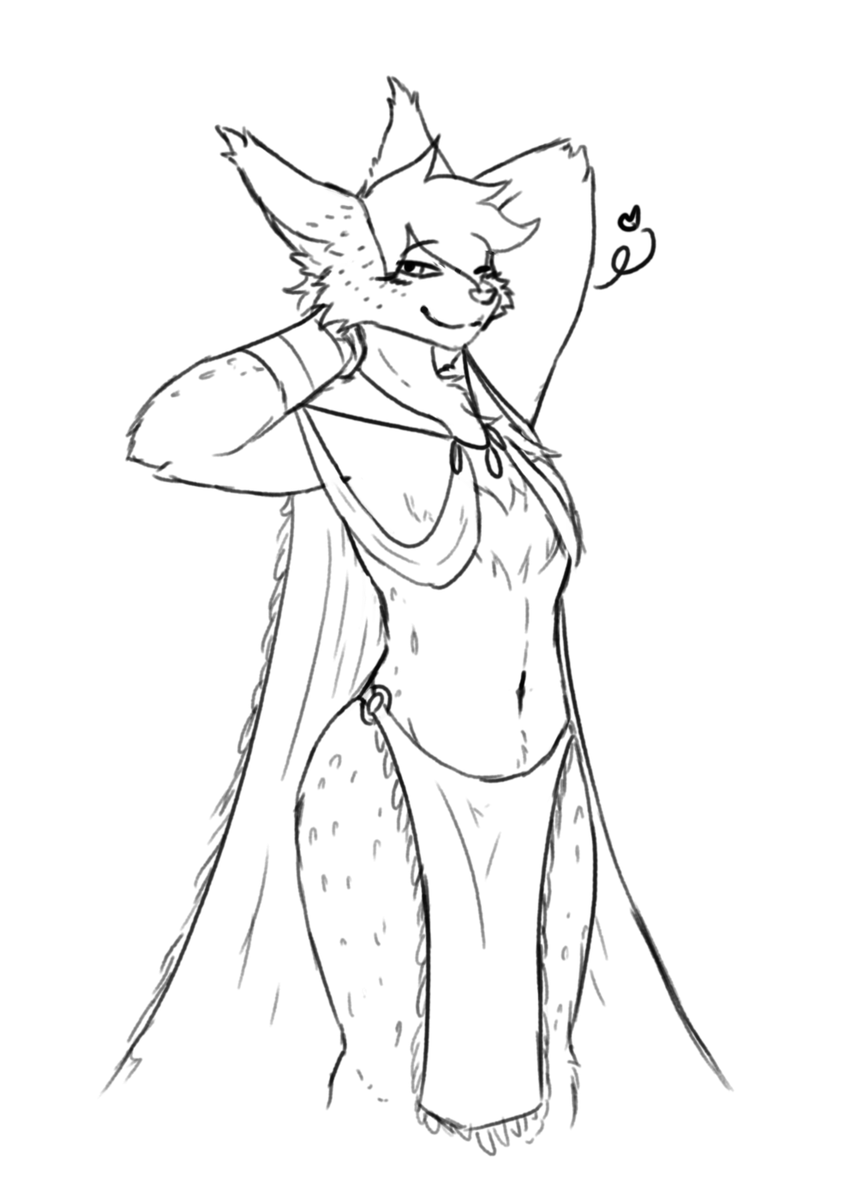 KawattaMe's tweet photo. A few #twokinds sketches from polls on tk discord server 1/2 https://t.co/k7w2Pd6i2D