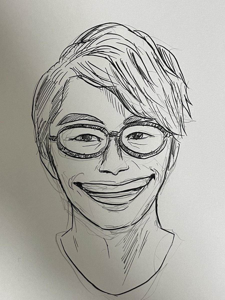 ninero7's tweet photo. 描いてみる https://t.co/sH0sg8B9aY