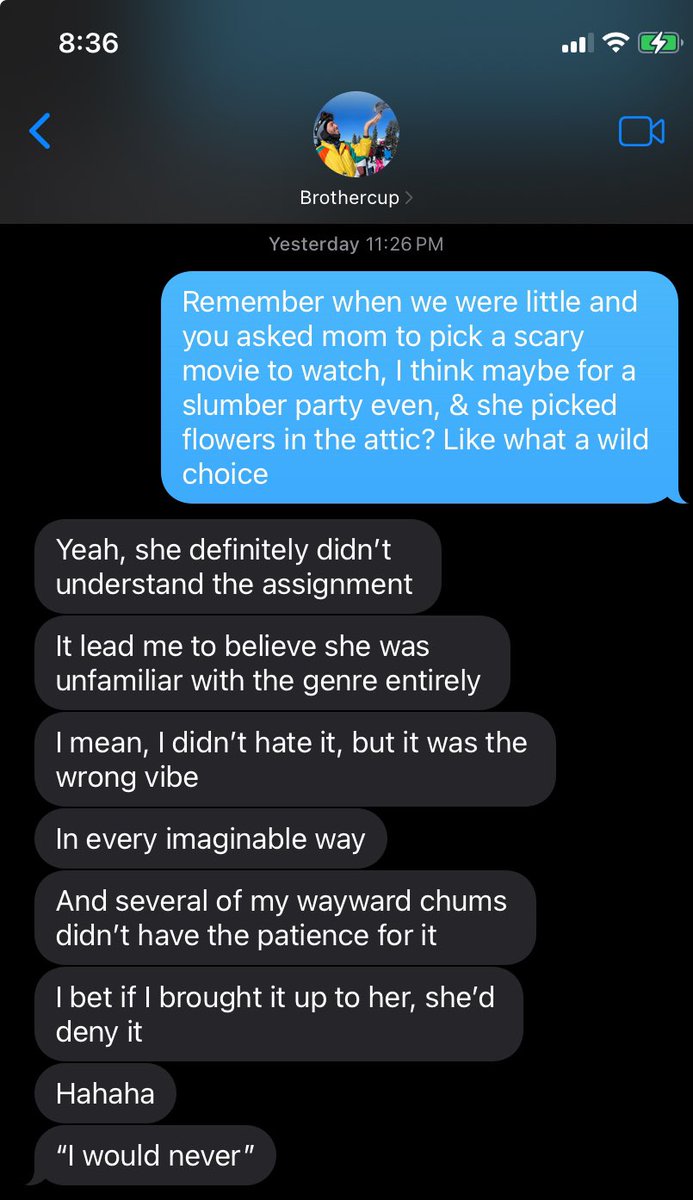 Imp_wrist's tweet photo. Happy October, I recently remembered the circumstances of seeing my first horror movie. https://t.co/3OUt0aSOlE