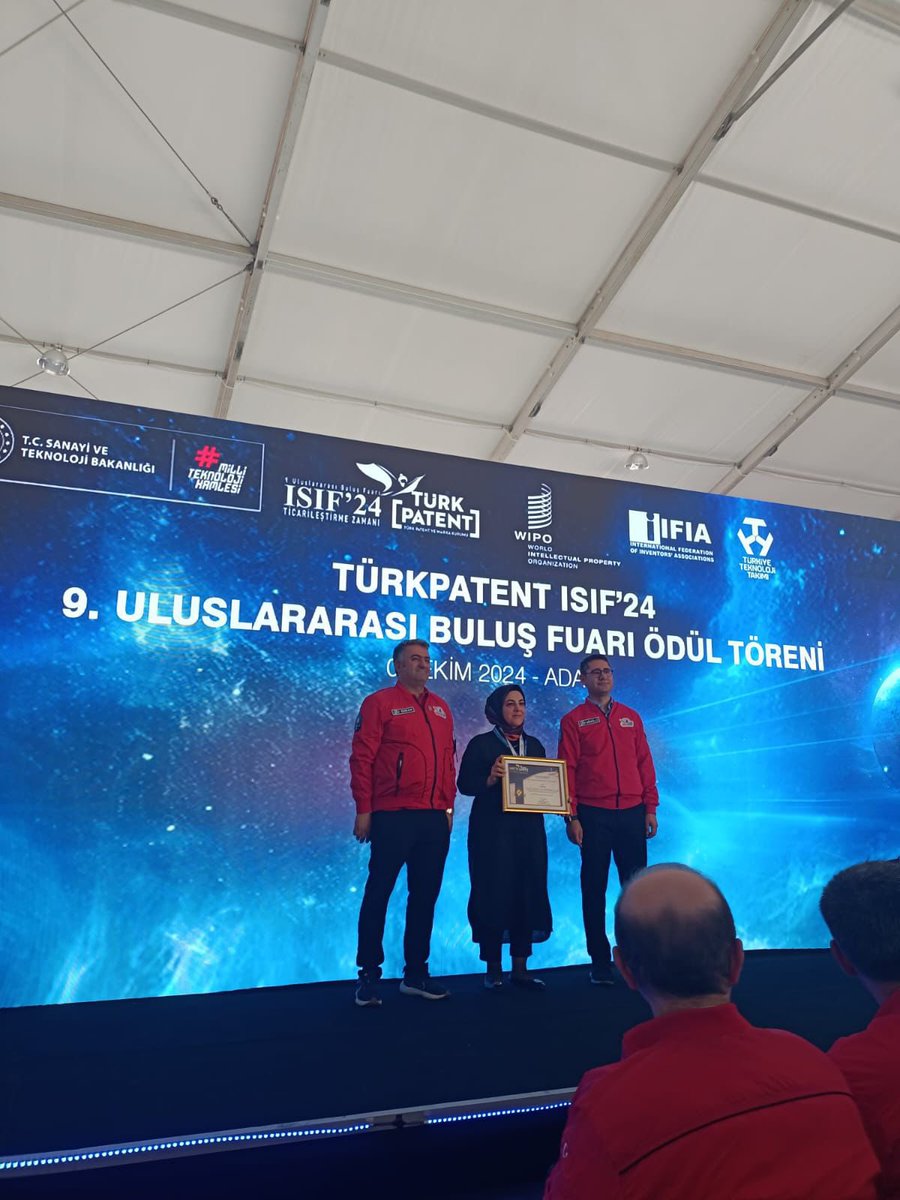 🚀 9. Uluslararası Buluş Fuarı’ndan Altın Madalya ile dönüyoruz.🎉 

Alper Yenigün,Vildan B. Yenigün ve Ali Asram Sağıroğlu’nun geliştirdiği “Diklofenak Sodyum içeren Nazal Analjezik Sprey Formülasyonu, altın madalya ile ödüllendirildi! 

Teşekkürler, #ISIF24! 
<a href="/BVU_Rektorluk/">Adem Akçakaya</a>