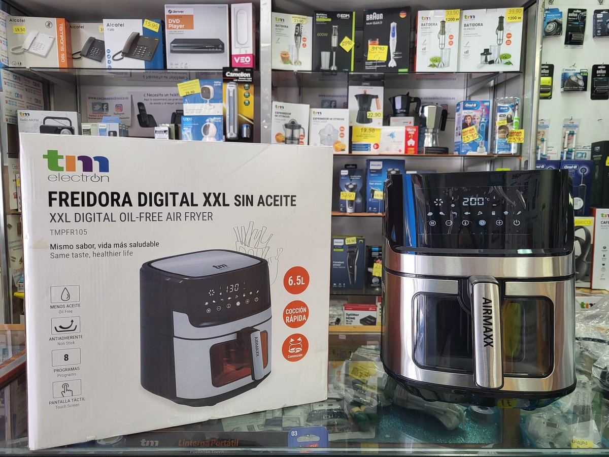 ✅ TU DORSAL TIENE PREMIO 🥇 

Una vez realizada la entrega de premios. Se procederá al sorteo de diferentes productos donados por colaboradores.<a href="/CECASAELECTRONI/">CECASA ELECTRONICA</a> nos proporcionana esta Freidora digital sin aceite, que puede ser tuya. Muchas gracias por vuestra colaboración❤️.