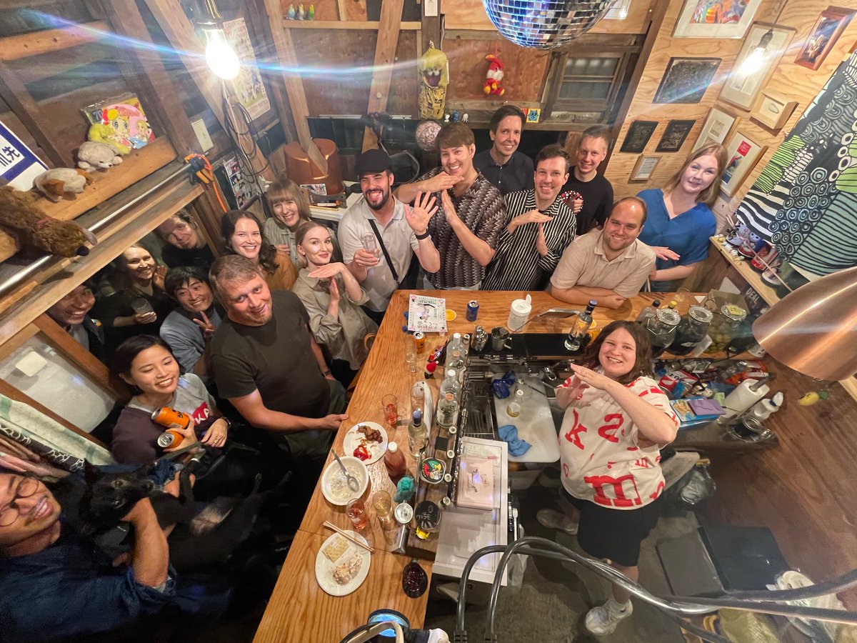 Viimestä kertaa japanist… oli kivaa nähä kaikki tomidachit 🙂