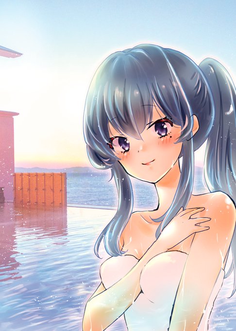 夏コミ新刊ニパさんのゴトランド合同に参加してました!日本のお風呂が大好きなゴトちゃんです😊♨️ 