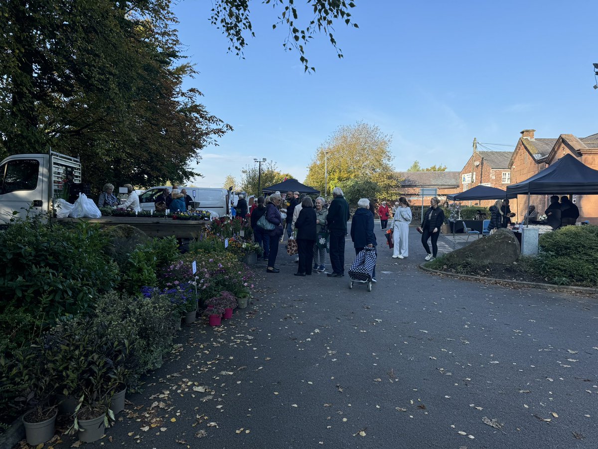 Another great morning at the farmers market and an amazing turnout. Lots of stalls selling a wide range of things from fresh fruit and veg to gifts and crafts. We even had Rainhill Rotary down selling tickets and tokens for the upcoming beer festival. 

Don’t miss the next one.