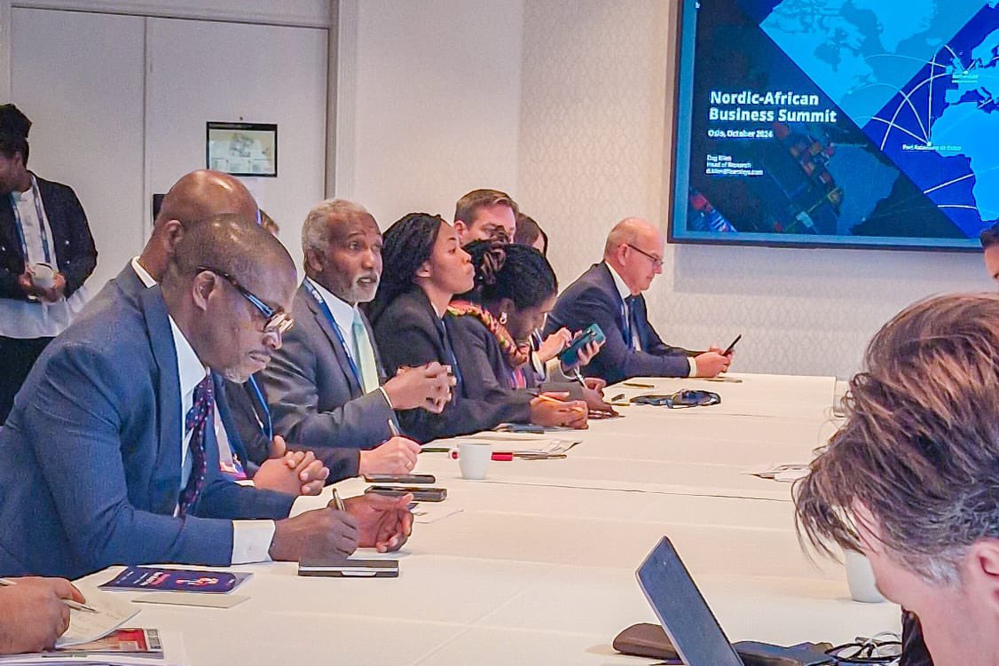 At a roundtable discussion on “Maritime and Offshore Industry in Africa,” I engaged with H.E. Mamadou Sangafowa-Coulibaly (Minister of Mines, Petroleum and Energy, Republic of Ivory Coast), Mr. Dag Kilen (Head of Fearnresearch, Fearnleys), and Mr. Kai Simon Eikli Yuen