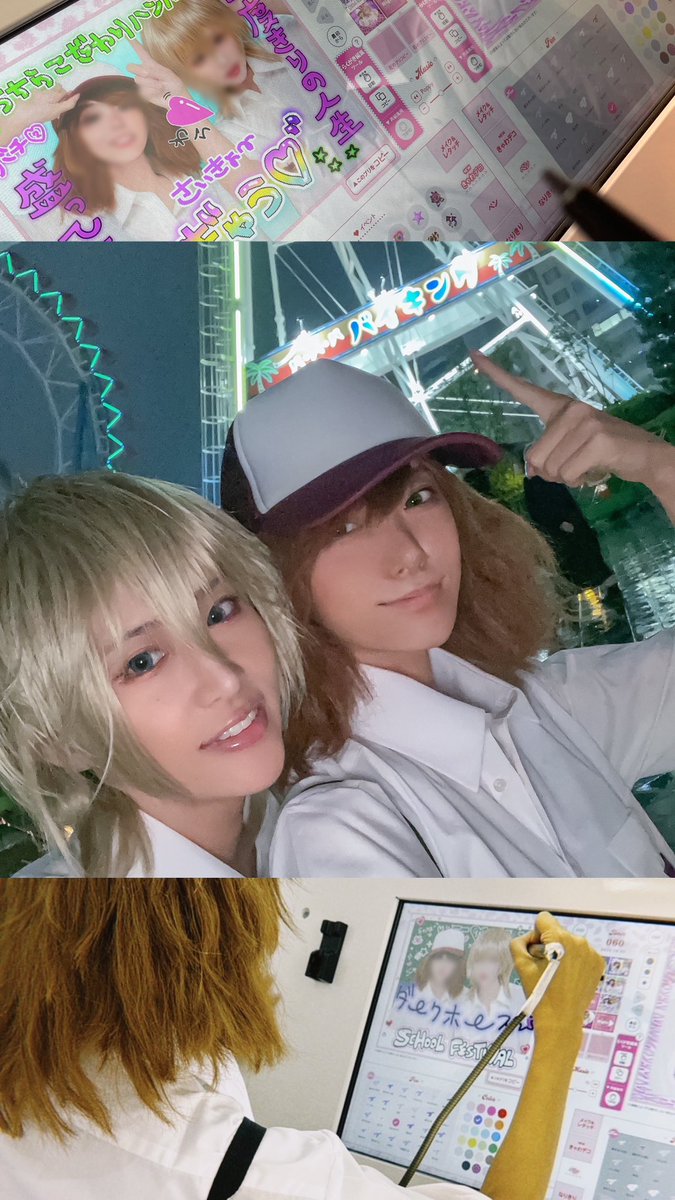 コスプレ🎾テニスの王子様 甲斐裕次郎:廃材 平古場凛:K(@hiyokiku_stn