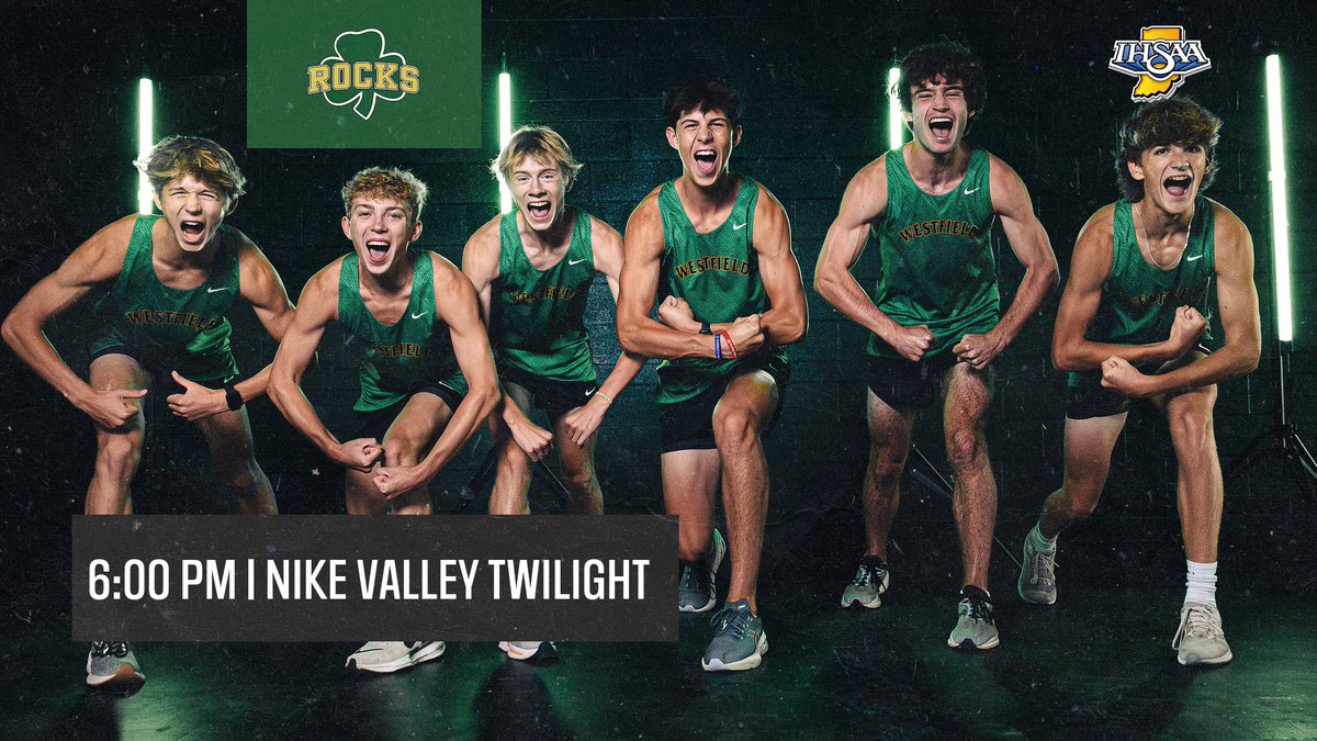 rocksathletics's tweet image. 🏃‍♂️MEET DAY🏃‍♂️
@westfieldxctf

🏆 Nike Valley Twilight
⏰ 6:00 PM
📍 LaVern Gibson XC Course - Terre Haute