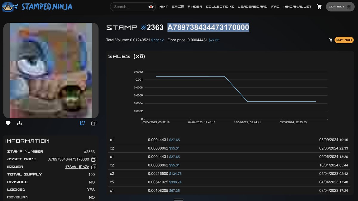 arwyn_official's tweet image. 🤔 I don&apos;t know if you know who @remster333 is? Or that he made a very early stamp on @Stampchain? 🏛️💎 I do, and I recently found out 🕵️‍♂️💡 So I will now start buying them up 💰🚀 Just wanted to share it with you all first! 🗣️💎

tokenscan.io/tx/c5c2e984bbc…