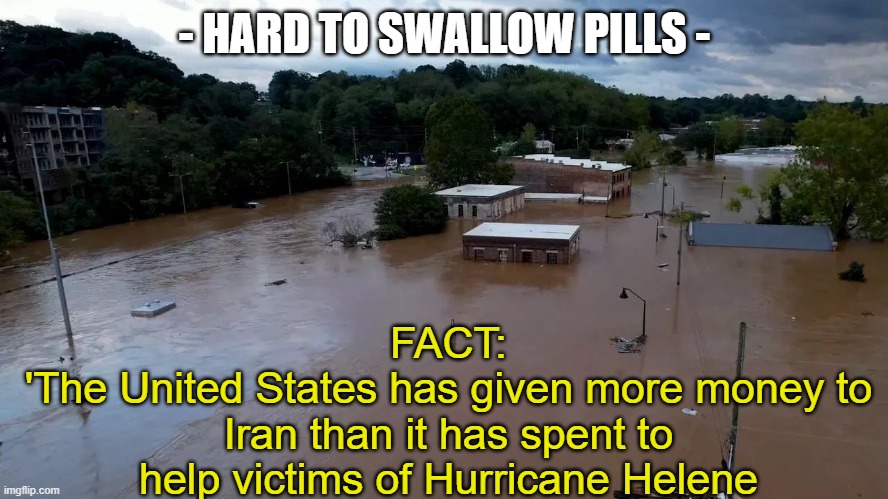 It's not just the money, but it's also FEMA blocking others from helping.