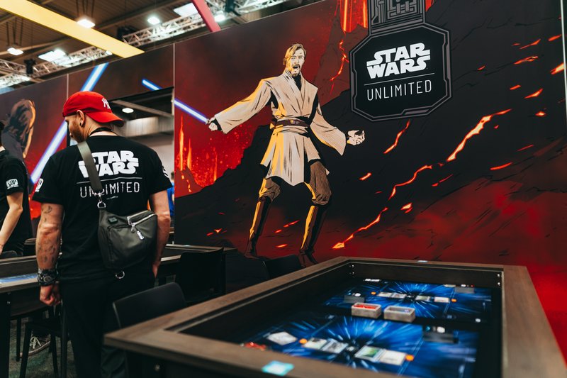 projo_one's tweet photo. More #TCG's in #SPIEL Essen 2024

Great work @UnlimitedFFG &amp; @Altered_TCG, you ROCK! 👏 https://t.co/PtF1m2MNpT