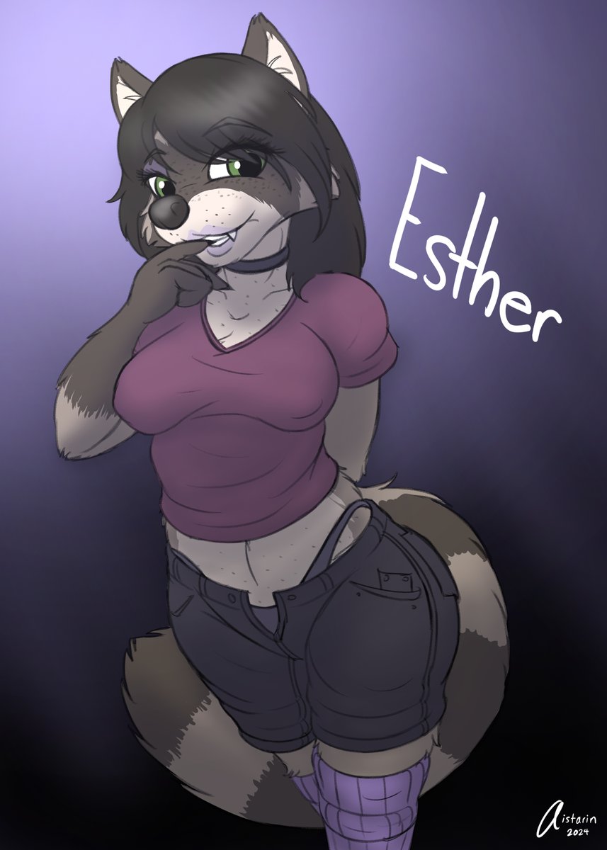 Aistarin's tweet photo. Esther's clothes and interests may be dark, but her heart is anything but https://t.co/JlsOiML7QP