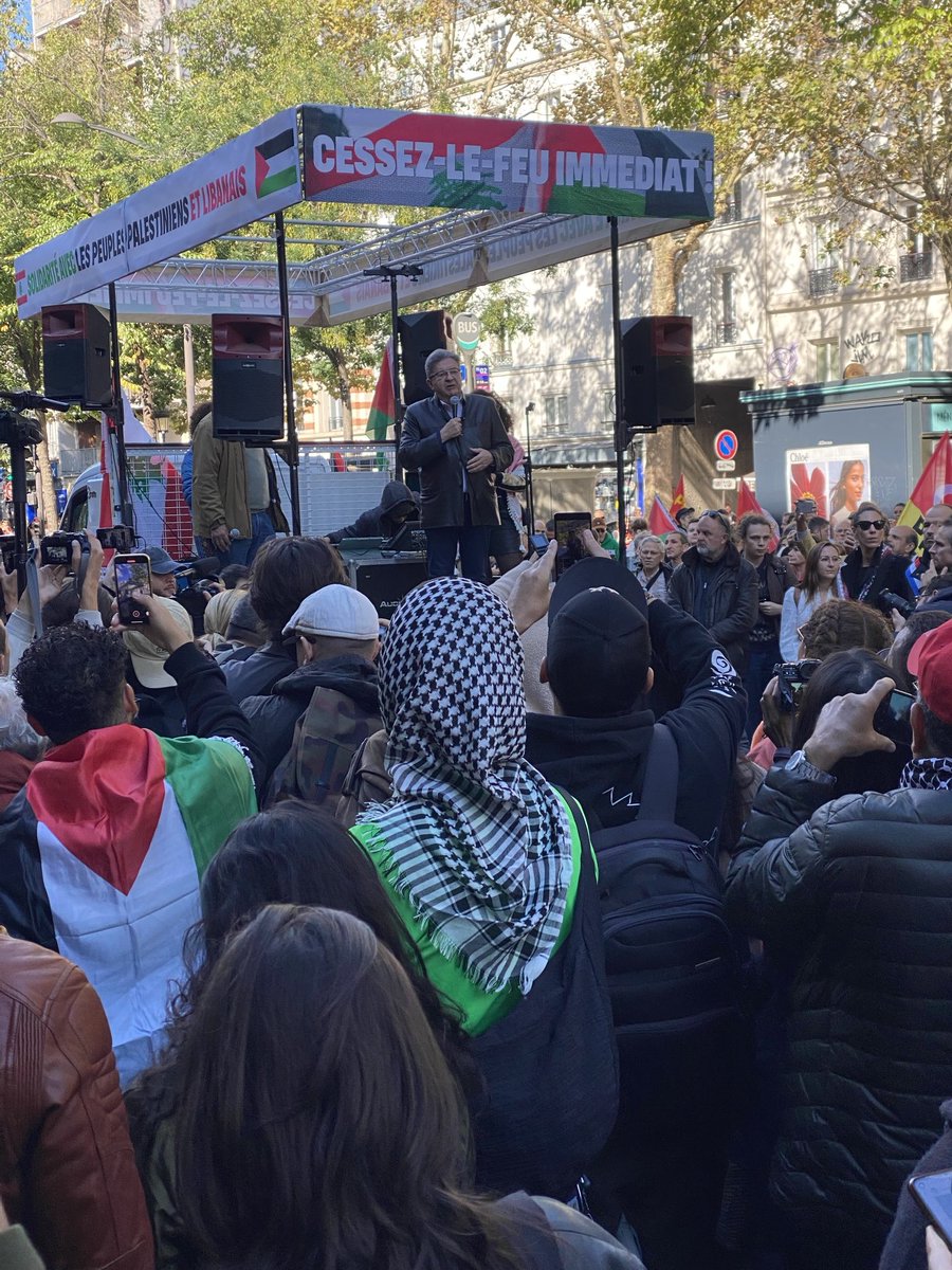 Cessez-le-feu immédiat! Mélenchon est seul…Est-ce une revendication extrémiste et antisémite?