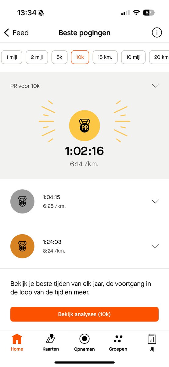 Globeskater's tweet photo. Vandaag de #kwartmarathon van de Rottemerenloop gelopen! Mijn eerste 10km wedstrijd. Waar ik dinsdag 1.04.15 liep, liep ik vandaag weer een nieuw PR met 1.02.16 op de 10km! Dit smaakt naar meer 😉 @loopmaatjes #Hardlopen https://t.co/L0gqFKk4mw