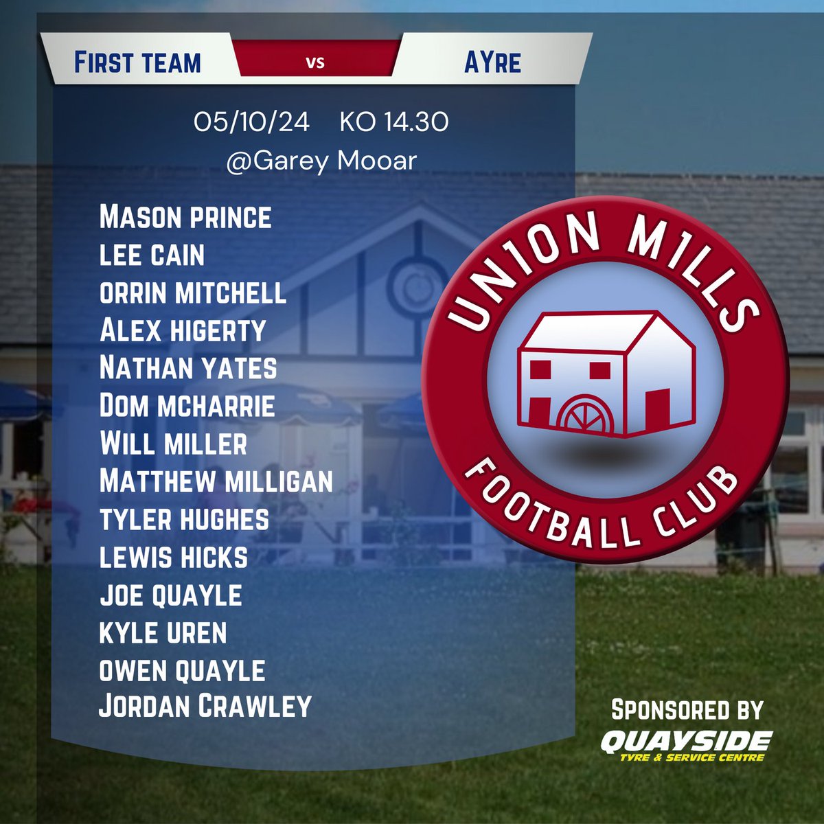 Union Mills FC (@fcunionmills) on Twitter photo 