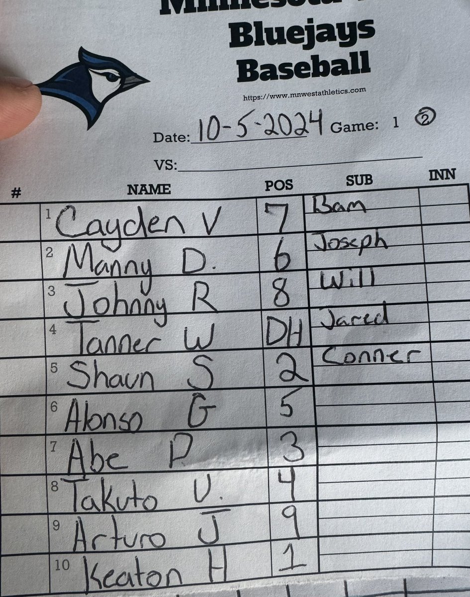 Minnesota West Baseball tweet media