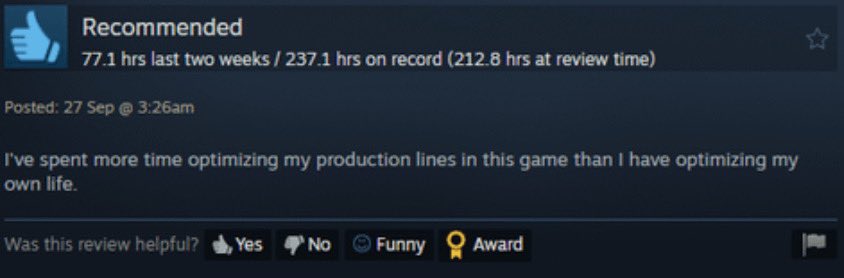 Satisfactory