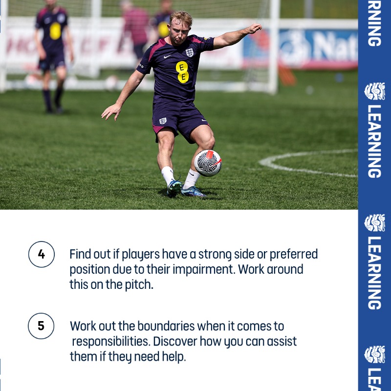 EnglandLearning's tweet photo. It's #WorldCerebralPalsyDay ❤️​

Use these tips to support your players 💪