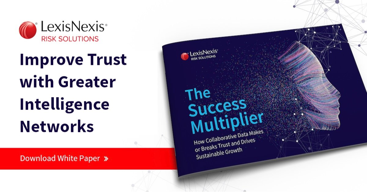 tracyannmanning's tweet image. #Customerexperiences and #frauddetection get better with collaborative #networkdata. Wider and deeper network data can increase #trust in #customeridentity and support more sustainable growth. Get our white paper now. I work for LexisNexis Risk Solutions. bit.ly/3TVqqES