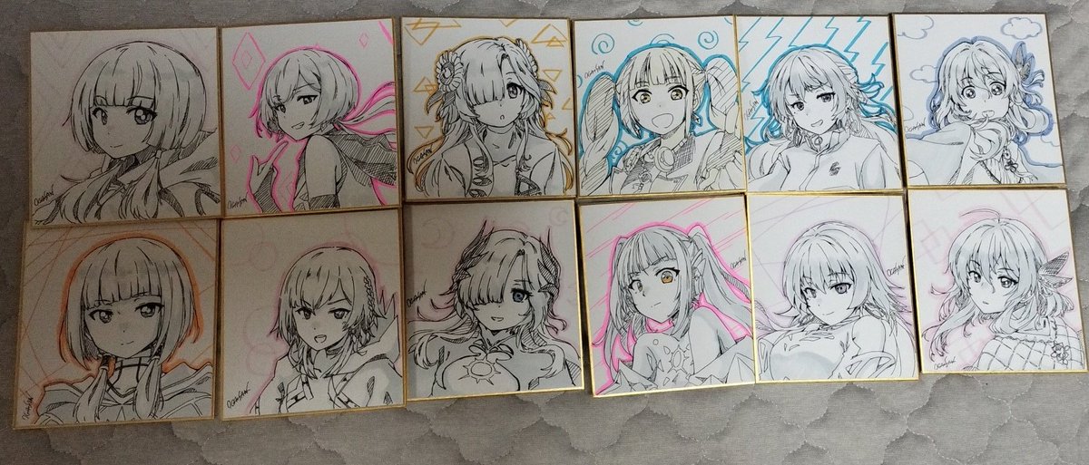 色紙半分完成ッス
OE2にて出しまーす 
