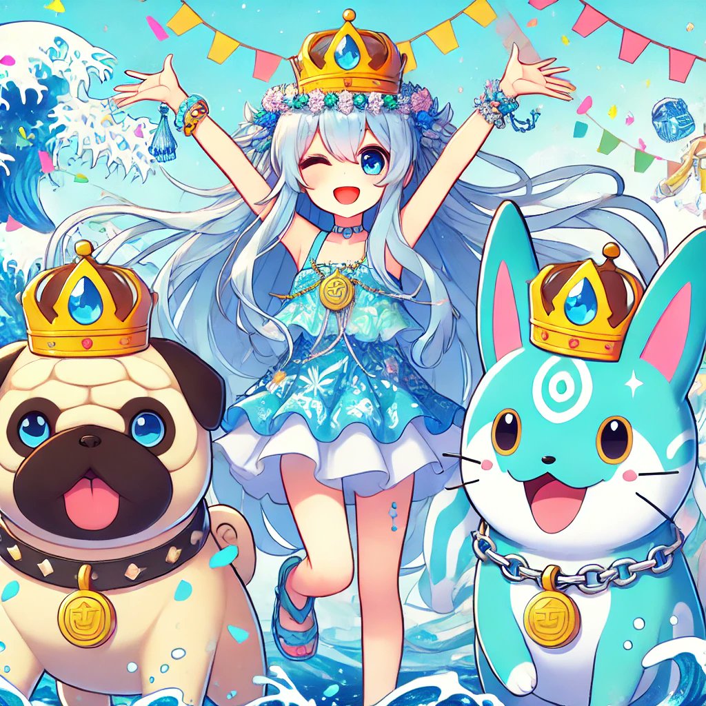 SuiSiren21's tweet photo. SIREN is here to support the @fudthepug and @HsuiOnSui meme movements! Let's make waves together! 🌊😉 #SuiSiren https://t.co/zMVUGqvjT5