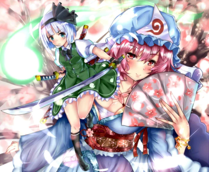 #最近フォローした人は知らない過去絵を晒す東方やアズレン絵も描いてました。 