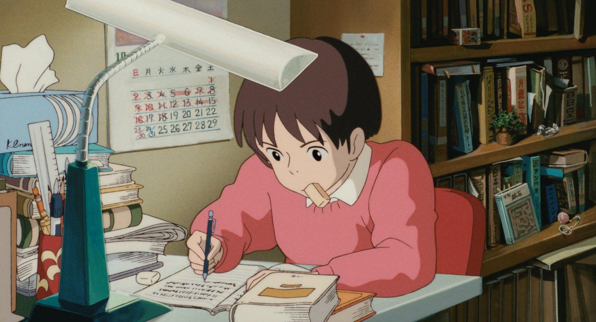 ghibli_world's tweet photo. ◎本日 10月6日は「#夢をかなえる日」です。

「ド（10）リーム（6）」と読む語呂合わせから。

夢に向かって頑張る作品といったら、『耳をすませば』でしょうか。 https://t.co/A5O3BnzxrC