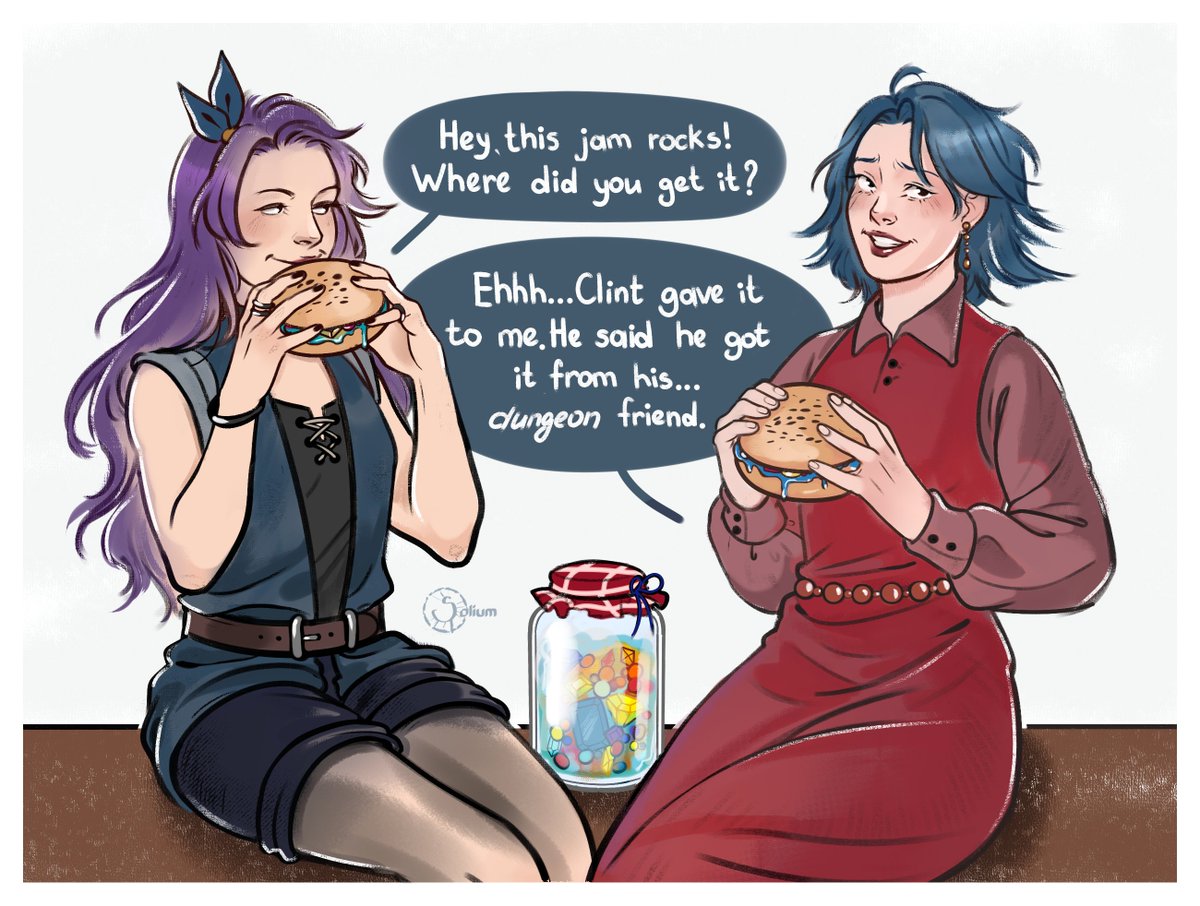 solium__m's tweet photo. #StardewValley #dungeonmeshi #crossover https://t.co/asRGnvjfcX