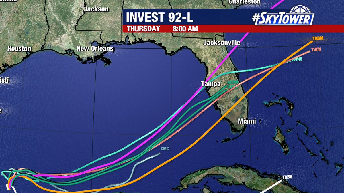 Not what we want to be reading first thing Saturday morning, but here we are.
Judging by satellite imagery this morning, INVEST 92L looks healthy on satellite. I would not be surprised to see advisories issued soon on what will eventually be "Milton".
Here's the bottom line:
In