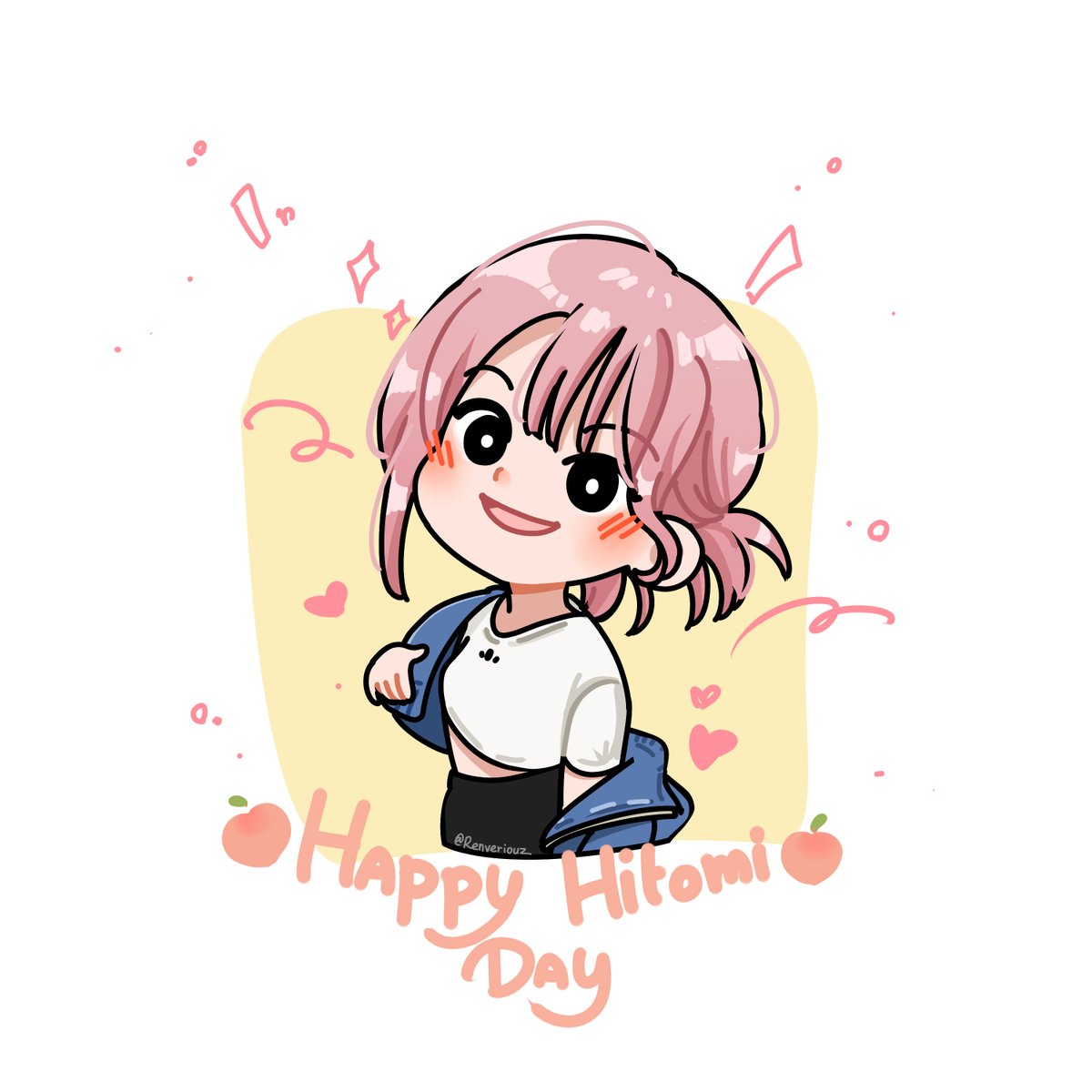 renveriouz's tweet image. Happy birthday Hiichan! 🎉

#FlyHighWithHitomi 
#히토미_와_날아봐요 
#仁美と高く飛べ 
#本田仁美生誕祭2024