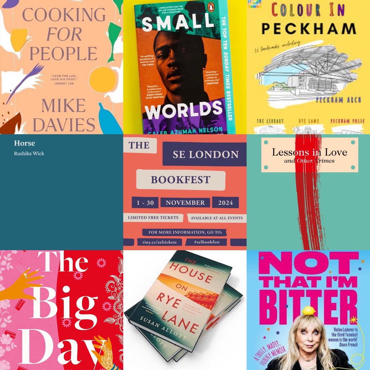 THE SE LONDON BOOKFEST (@selbookfest) on Twitter photo Please book ASAP for <a href="/selbookfest/">THE SE LONDON BOOKFEST</a> as 16 events have sold out and many of the 16 remaining events only have a few tickets left! Events with FREE tickets still available include talks with Emma Barnett, Jimi Famurewa, The Flygerians & much more! Book here: tiny.cc/seltickets Please book ASAP for <a href="/selbookfest/">THE SE LONDON BOOKFEST</a> as 16 events have sold out and many of the 16 remaining events only have a few tickets left! Events with FREE tickets still available include talks with Emma Barnett, Jimi Famurewa, The Flygerians & much more! Book here: tiny.cc/seltickets