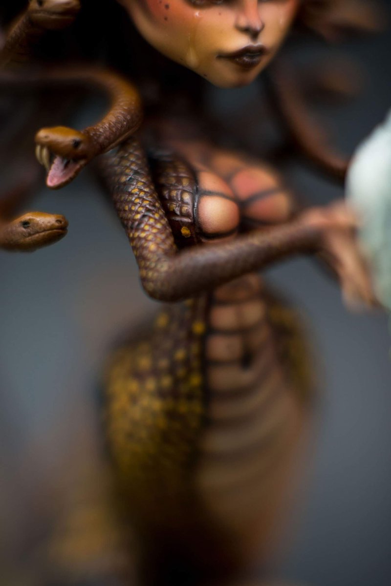 CatmeleonStudio's tweet photo. New video just in few hours! 
Join the premiere today on my YouTube channel! 🐍
It  has been a truly “petrifying” project 😜 https://t.co/1AwlyHAz3l