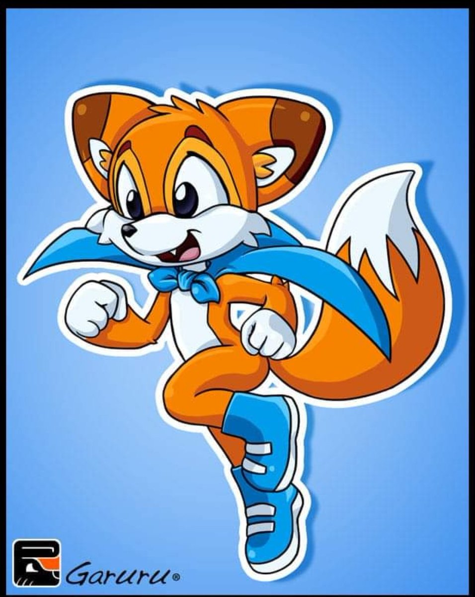 GaruruLuck's tweet image. #lucky #digitalfurryart #fox #luckyfox #artefurry