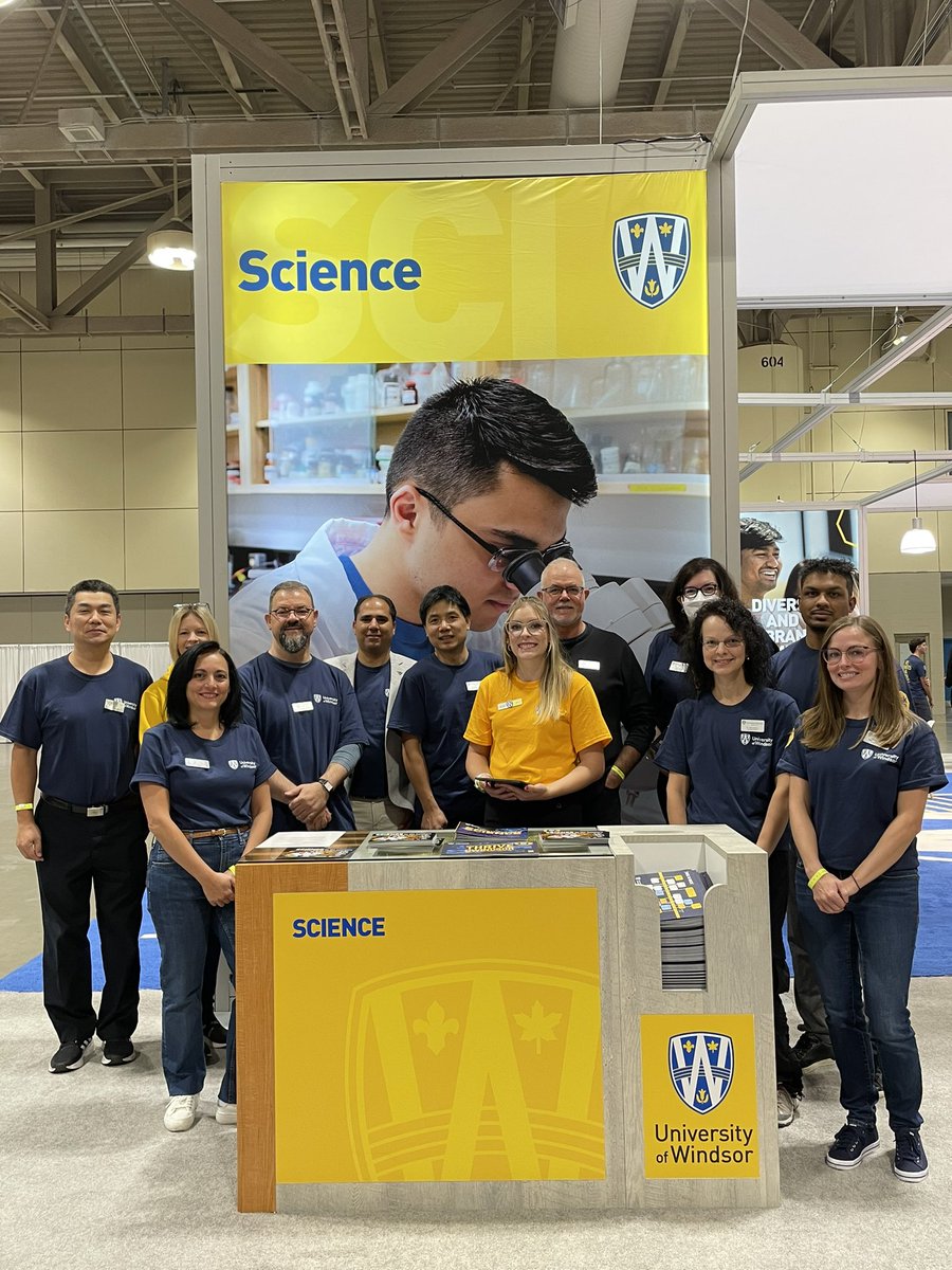 SCIENCE at the Ontario University Fair! Go LANCERS!!