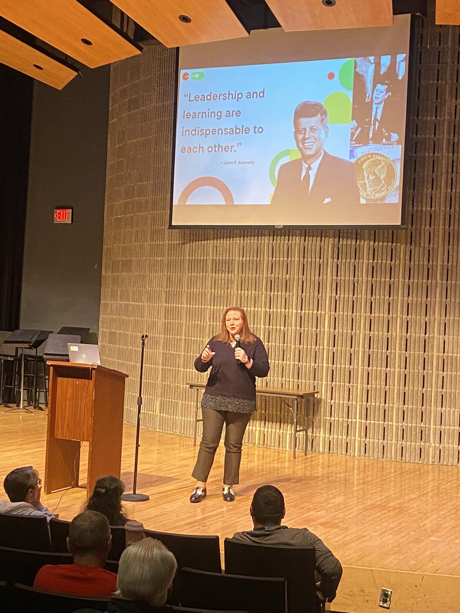 <a href="/robbieadair/">Robbie Adair 🍀</a> currently delivering an inspiring keynote at WCROC on "From Learning to Leading," empowering individuals to become active contributors in the WordPress community. So good! #WCROC