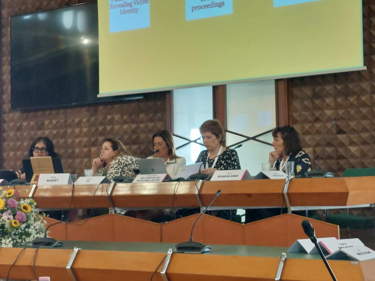 WWVIFoundation's tweet photo. Renata Gil de Alcantara Videira discussed efforts to combat violence on Brazil’s Marajó Island, and Jhuma Sen shared pivotal cases that reshaped sexual violence legislation in India. Rachel Asensio and Darian Pavli offered perspectives from Argentina and @ECHR_CEDH https://t.co/L2JkPXrin5