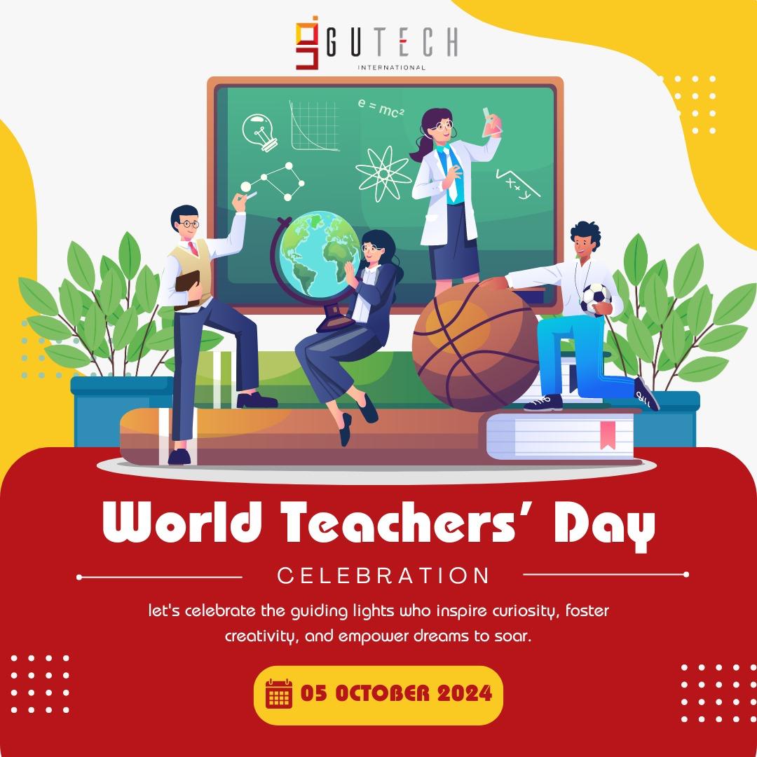 gutechint's tweet photo. To the ones who inspire, guide, and shape our futures — Happy Teachers' Day! 🎓✨ Your wisdom lights up the path to success, and your patience nurtures greatness in every student. Thank you for making a lasting difference, one lesson at a time. 🌟 https://t.co/rtEZbekHcR