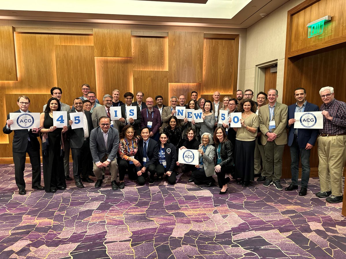 The ACG Board of Governors will meet at #ACG2024

🌎Unique in GI with elected representatives from the U.S., Canada &amp; around the globe

💯Energy, ideas &amp; commitment to the GI profession and  #ACGfamily